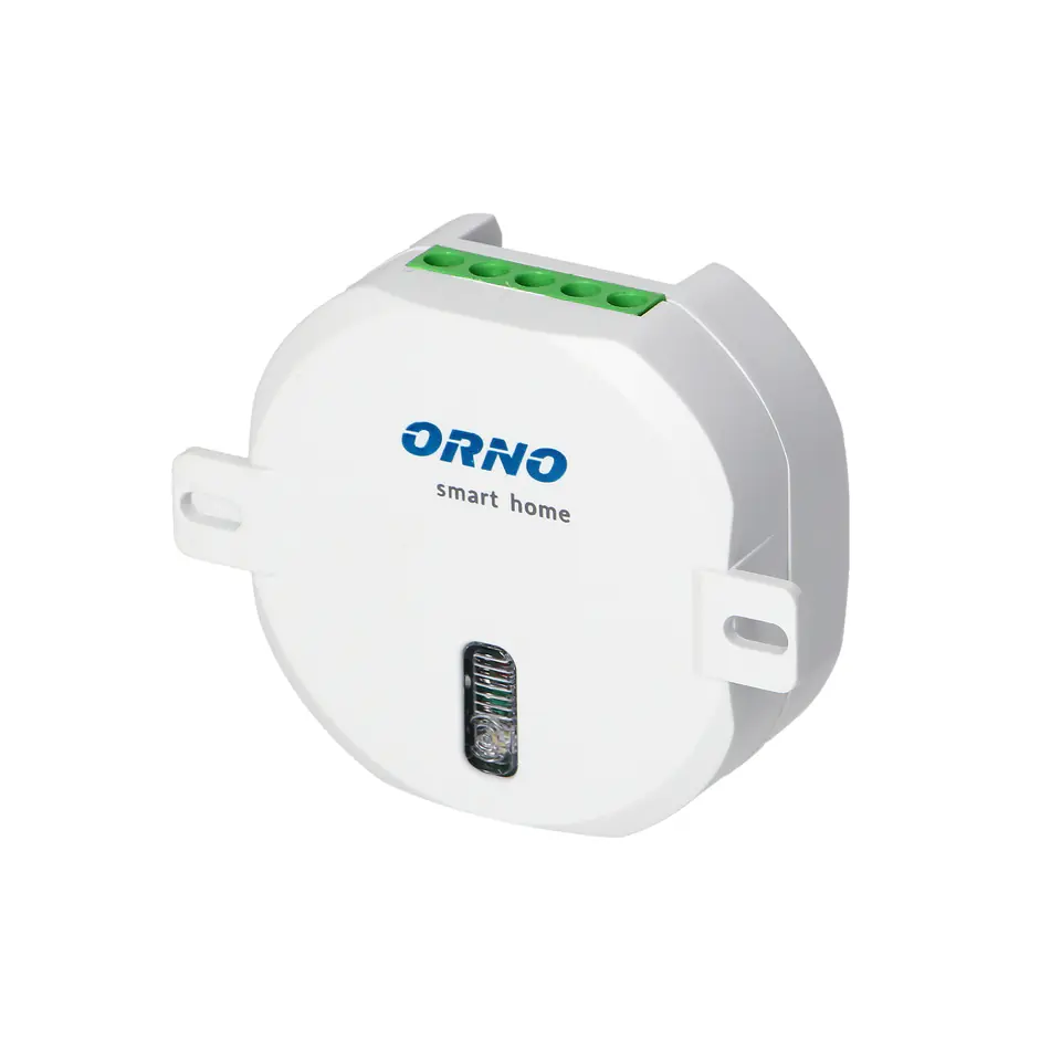 ⁨Roller shutter relay ORNO Smart Home flush-mounted (canned) controlled wirelessly, with radio receiver, max. motor power 300W⁩ at Wasserman.eu