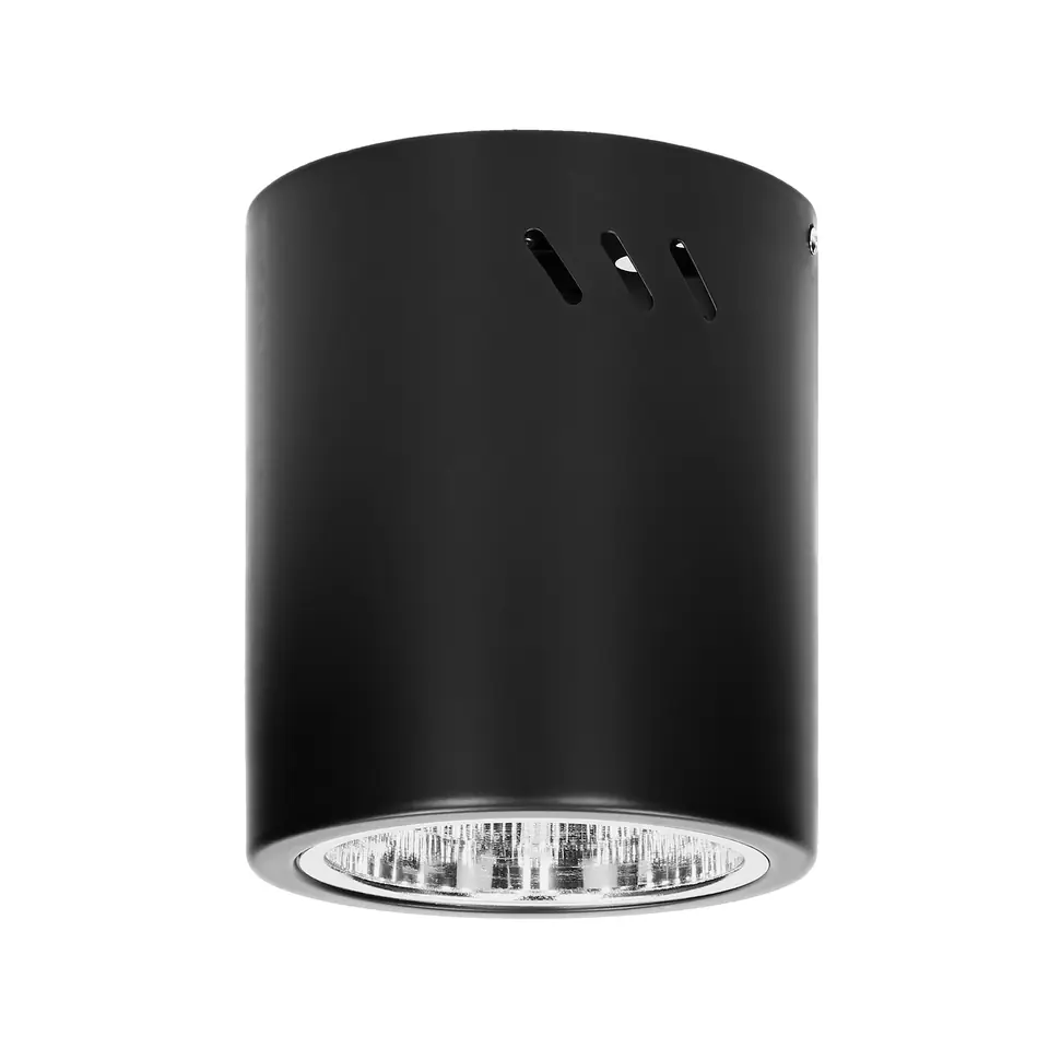 ⁨KORIN 13, oprawa typu downlight, 60W, E27, stal, czarna⁩ w sklepie Wasserman.eu
