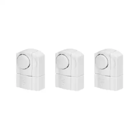 ⁨Set of mini window and door alarms, set of 3, battery⁩ at Wasserman.eu