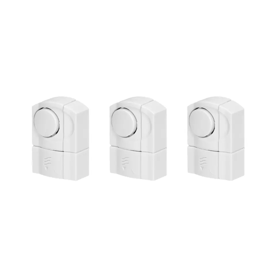 ⁨Set of mini window and door alarms, set of 3, battery⁩ at Wasserman.eu