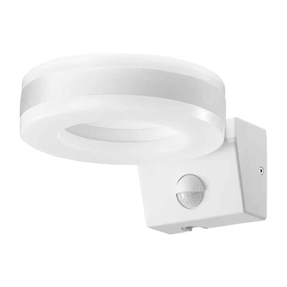 ⁨HOWLIT LED 20W, garden luminaire with motion sensor, 1800lm, IP65, 4000K, white⁩ at Wasserman.eu