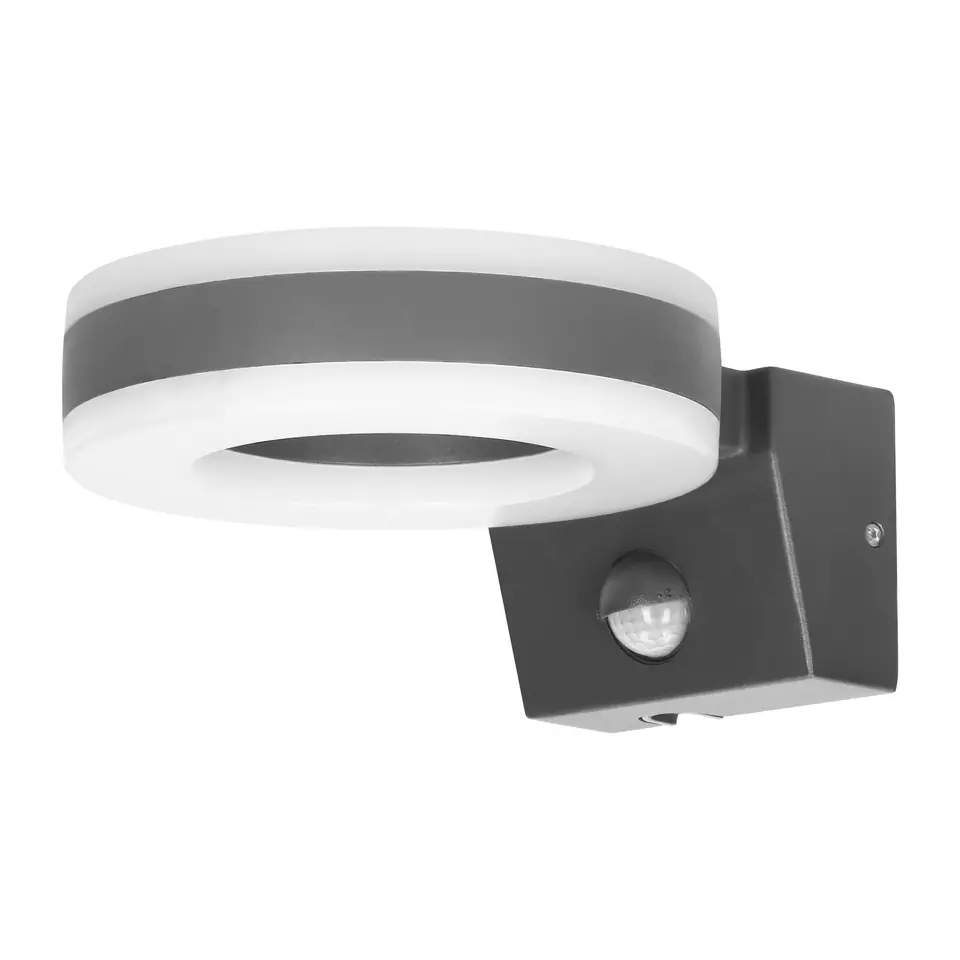 ⁨HOWLIT LED 20W, garden luminaire with motion sensor, 1800lm, IP65, 4000K, grey⁩ at Wasserman.eu