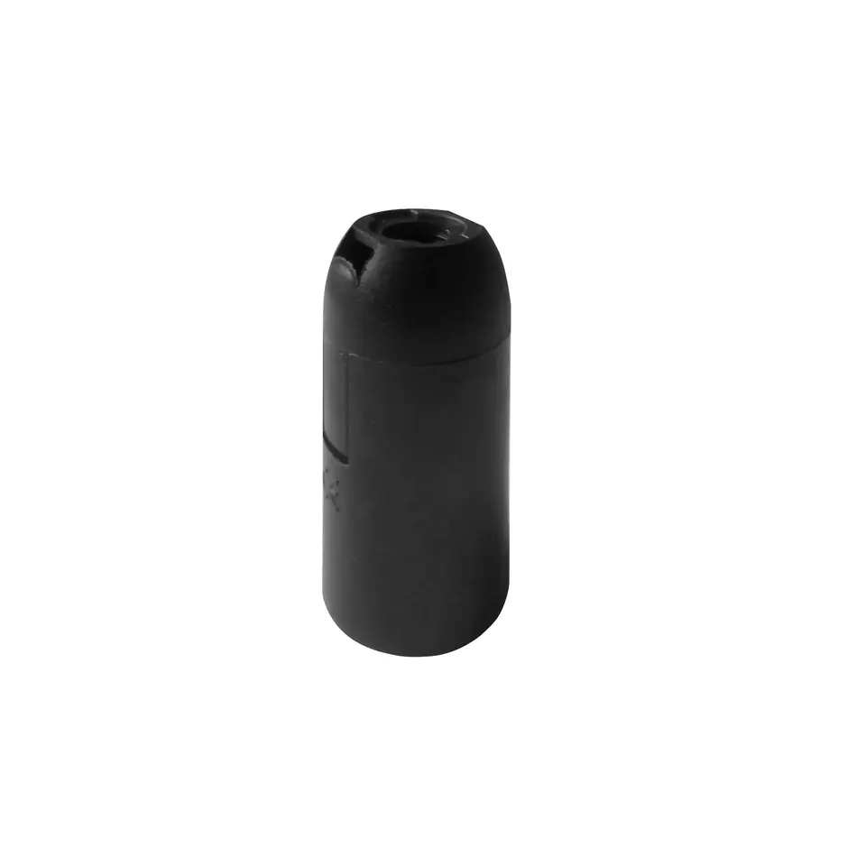 ⁨Thermoplastic holder E14, black, set of 40 pcs.⁩ at Wasserman.eu