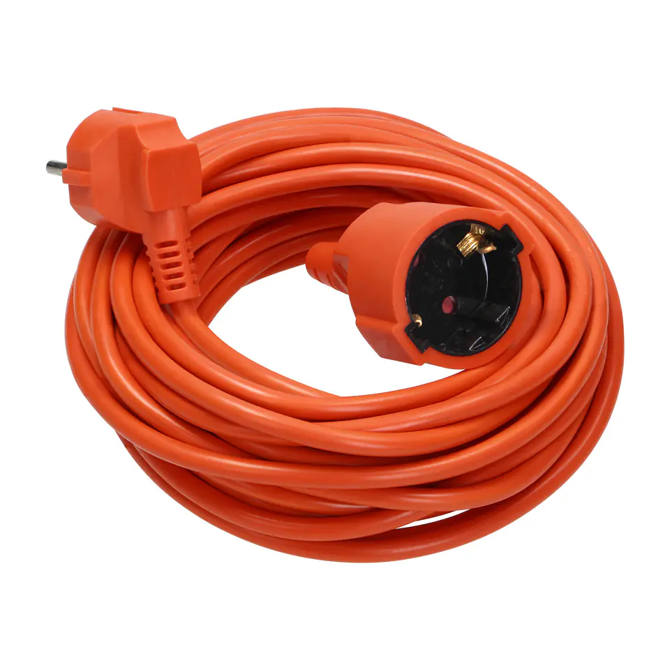 ⁨Single-seat garden extension cord, Schuko, PVC 3x1mm2, length 40m⁩ at Wasserman.eu