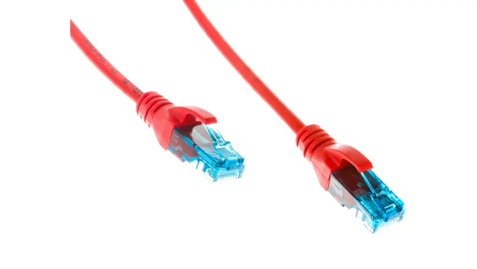 ⁨Patch Cord U/UTP Cat5e red 2m DK-1512-020/R⁩ at Wasserman.eu
