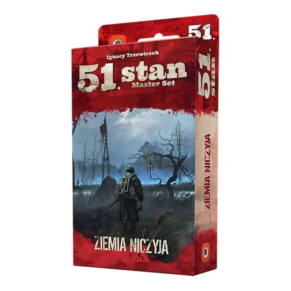 ⁨GRA KARCIANA 51. STAN MASTER SET - ZIEMIA NICZYJA dodatek - PORTAL GAMES⁩ w sklepie Wasserman.eu