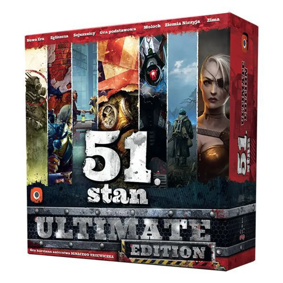 ⁨GRA KARCIANA 51. STAN ULTIMATE EDITION - podstawa - PORTAL GAMES⁩ w sklepie Wasserman.eu