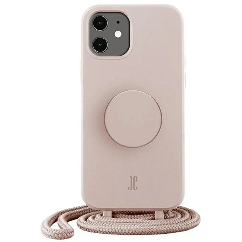 ⁨Etui JE PopGrip iPhone 11/Xr 6,1" jasnoróżowy/rose breath 30043 (Just Elegance)⁩ w sklepie Wasserman.eu