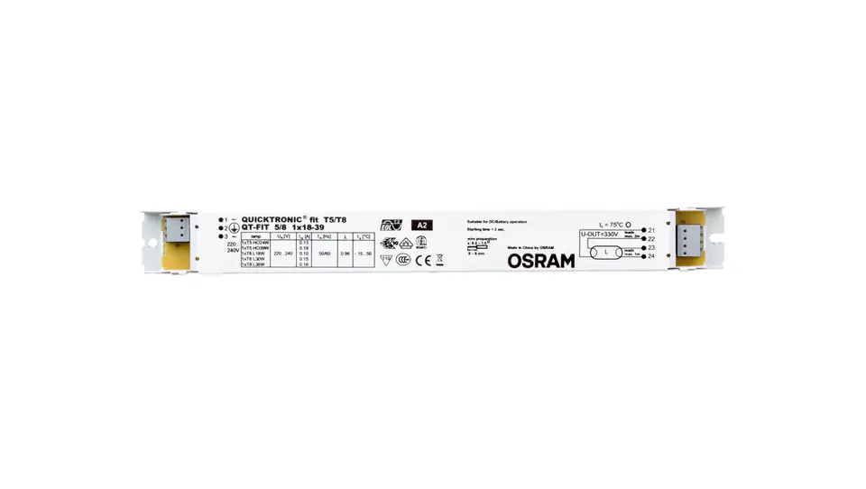 ⁨Statecznik elektroniczny QT-FIT 5/8 1X18-39/220-240 4008321873927⁩ w sklepie Wasserman.eu