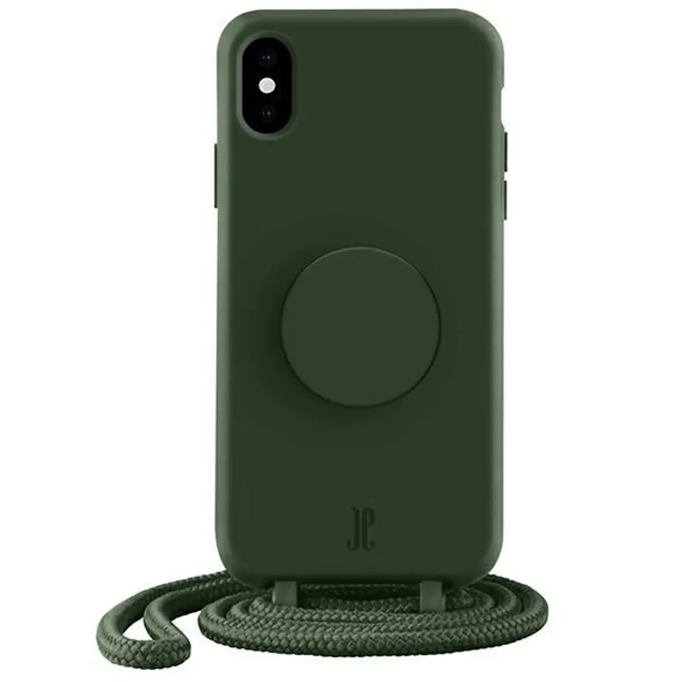 ⁨Etui JE PopGrip iPhone X/XS zielony/greener pastures 30015 (Just Elegance)⁩ w sklepie Wasserman.eu
