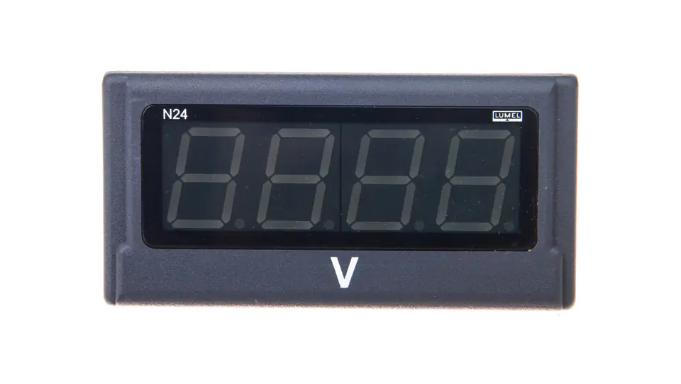⁨Woltomierz cyfrowy 4 cyfr wejście AC 0-400V AC zasilanie 230V AC jednostka V N24 Z310400M1⁩ w sklepie Wasserman.eu