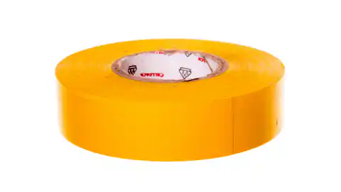 ⁨Insulation tape 128 0.15-19-25 PVC yellow 145799⁩ at Wasserman.eu