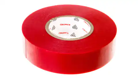 ⁨Insulation tape 128 0.15-19-25 PVC red 145800⁩ at Wasserman.eu