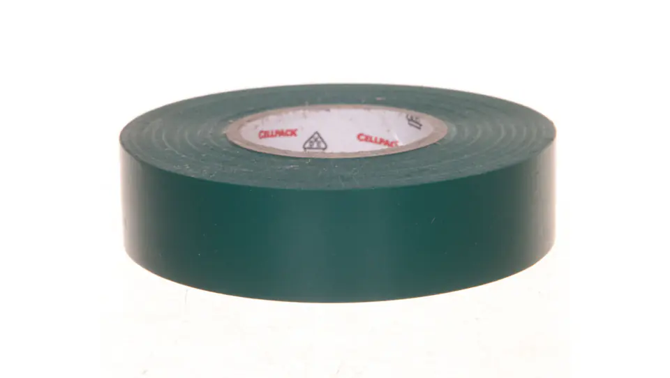 ⁨Insulation tape 128 0.15-19-25 PVC green 145802⁩ at Wasserman.eu