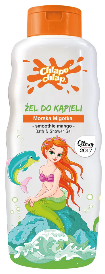 ⁨CHLAPU CHLAP Żel do kąpieli Morska Migotka - smoothie mango 710ml⁩ w sklepie Wasserman.eu