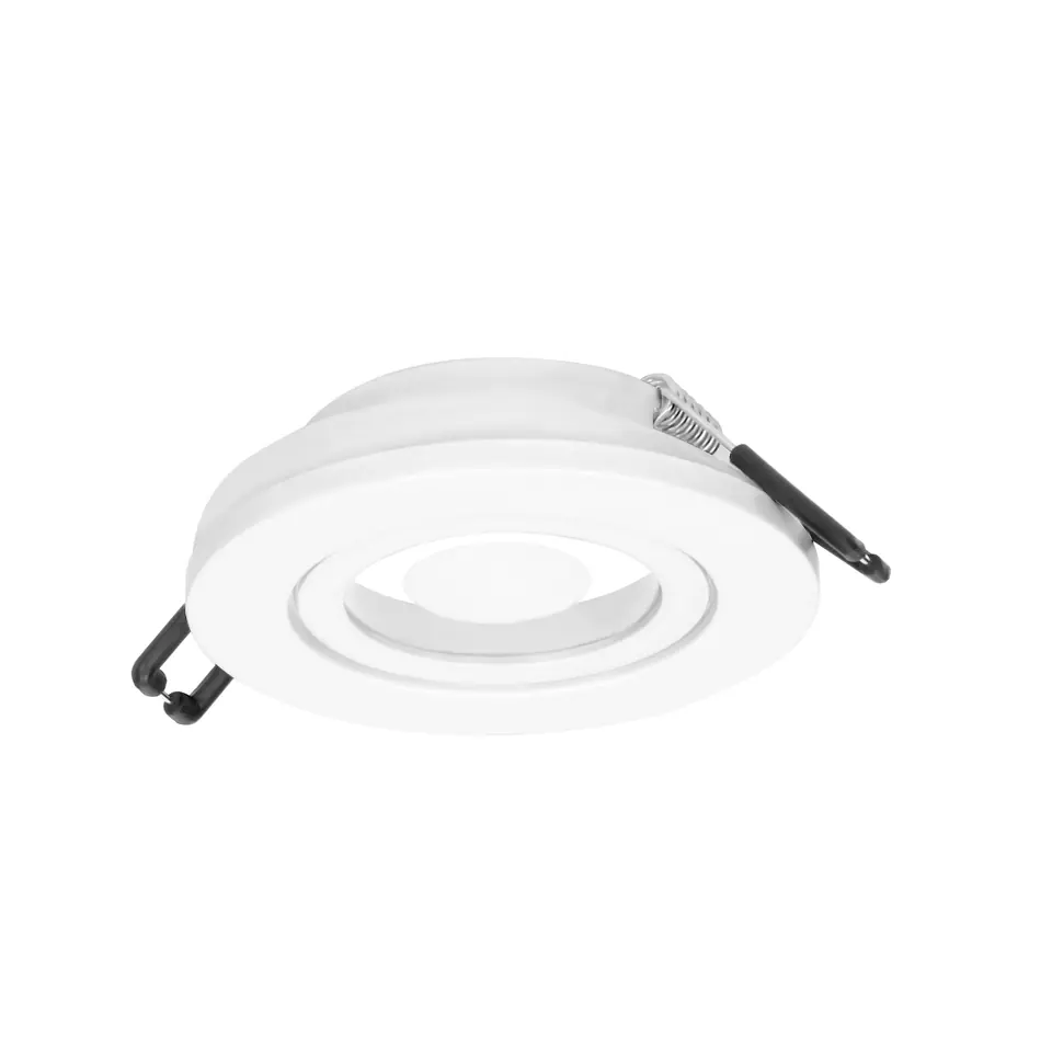 DARI S ramka dekoracyjna oprawy punktowe, MR16/GU10 max 50W, okrąg, biała IP44 w sklepie Wasserman.eu