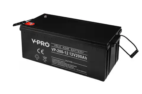 ⁨VOLT POLSKA AGM VPRO 12V 200Ah VRLA Maintenance-free battery⁩ at Wasserman.eu