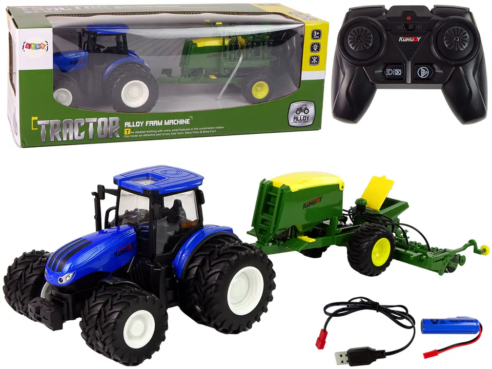 ⁨R/C tractor with accessories 1:24⁩ at Wasserman.eu