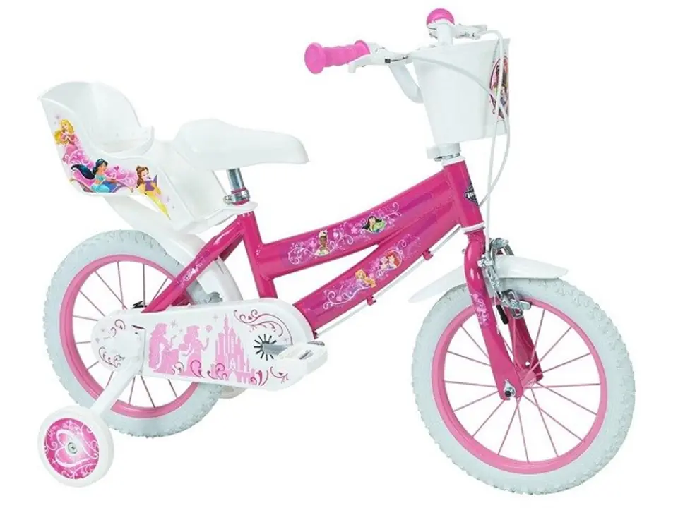 ⁨CHILDREN'S BICYCLE 14" HUFFY 24411W DISNEY PRINCESS⁩ at Wasserman.eu