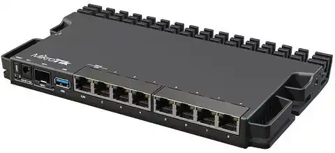 ⁨Mikrotik RB5009UG+S+IN wired router 2.5 Gigabit Ethernet Black⁩ at Wasserman.eu