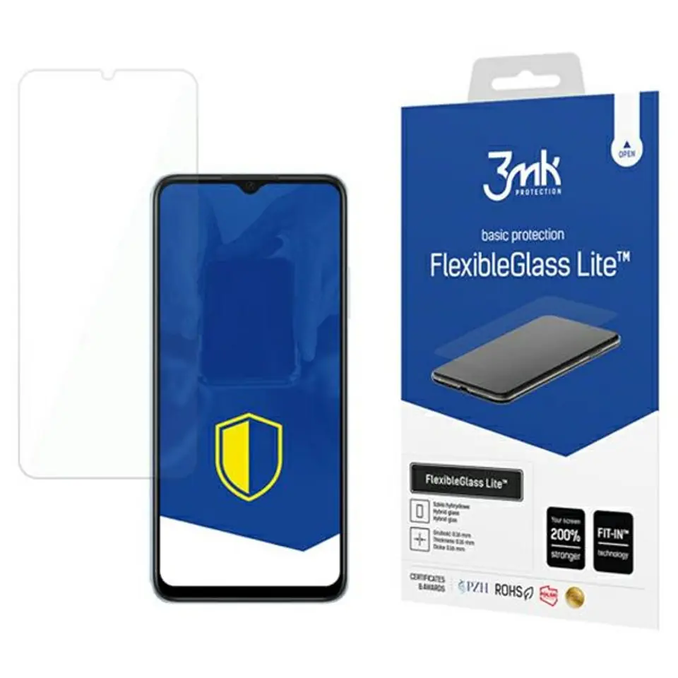 ⁨3MK FlexibleGlass Lite Oppo A17 Szkło Hybrydowe Lite⁩ w sklepie Wasserman.eu