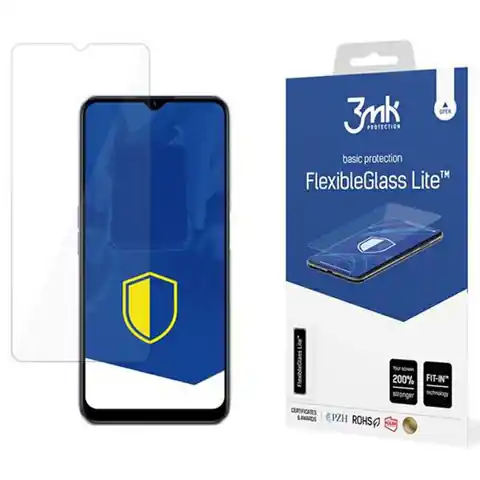 ⁨3MK FlexibleGlass Lite Realme C31 Hybrid Glass Solid⁩ at Wasserman.eu