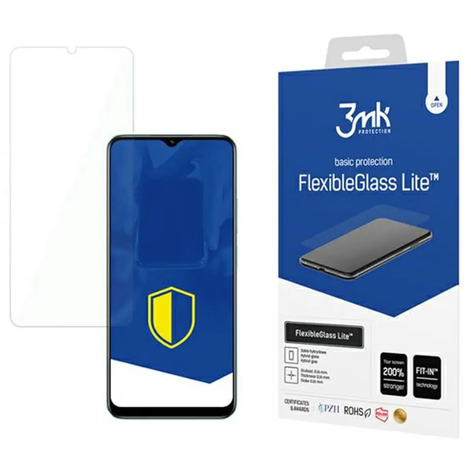 ⁨3MK FlexibleGlass Lite Realme C33 Szkło Hybrydowe Lite⁩ w sklepie Wasserman.eu
