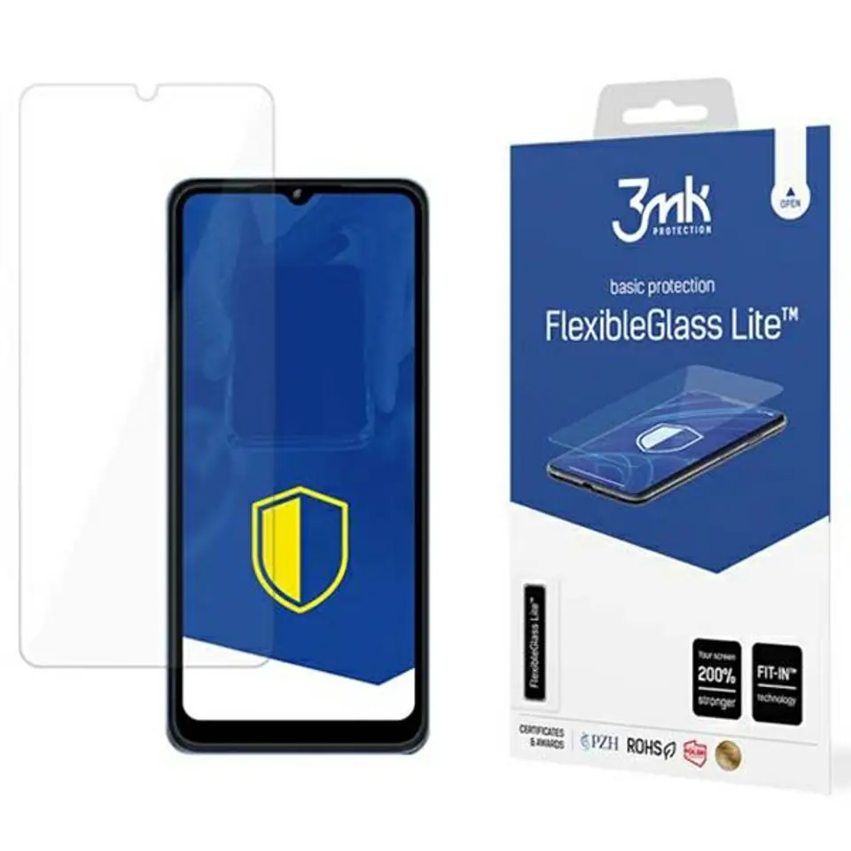 ⁨3MK FlexibleGlass Lite T-Mobile T Phone 5G / Revvl 6 5G Szkło Hybrydowe Lite⁩ w sklepie Wasserman.eu