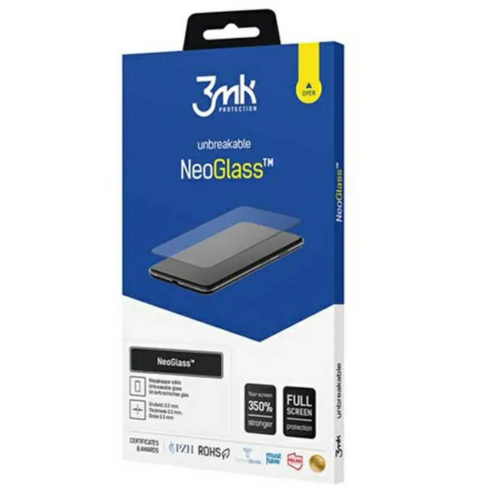 3MK NeoGlass Samsung A22 5G black/black at Wasserman.eu