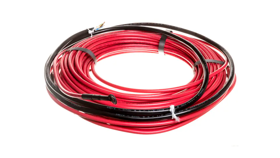 ⁨Kabel grzejny jednostronnie zasilany DEVIflex 18T/230V 18W/m 29m 140F1239⁩ w sklepie Wasserman.eu