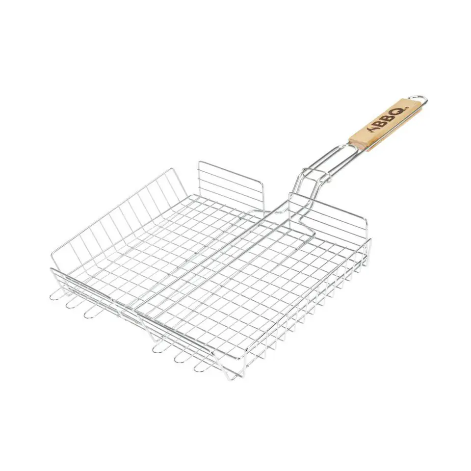Ruszt na grilla chromowany 32x26 cm w sklepie Wasserman.eu
