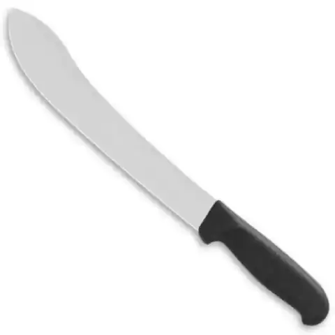 ⁨Nóż masarski do trybowania i filetowania mięsa zakrzywiony dł. 250 mm⁩ w sklepie Wasserman.eu