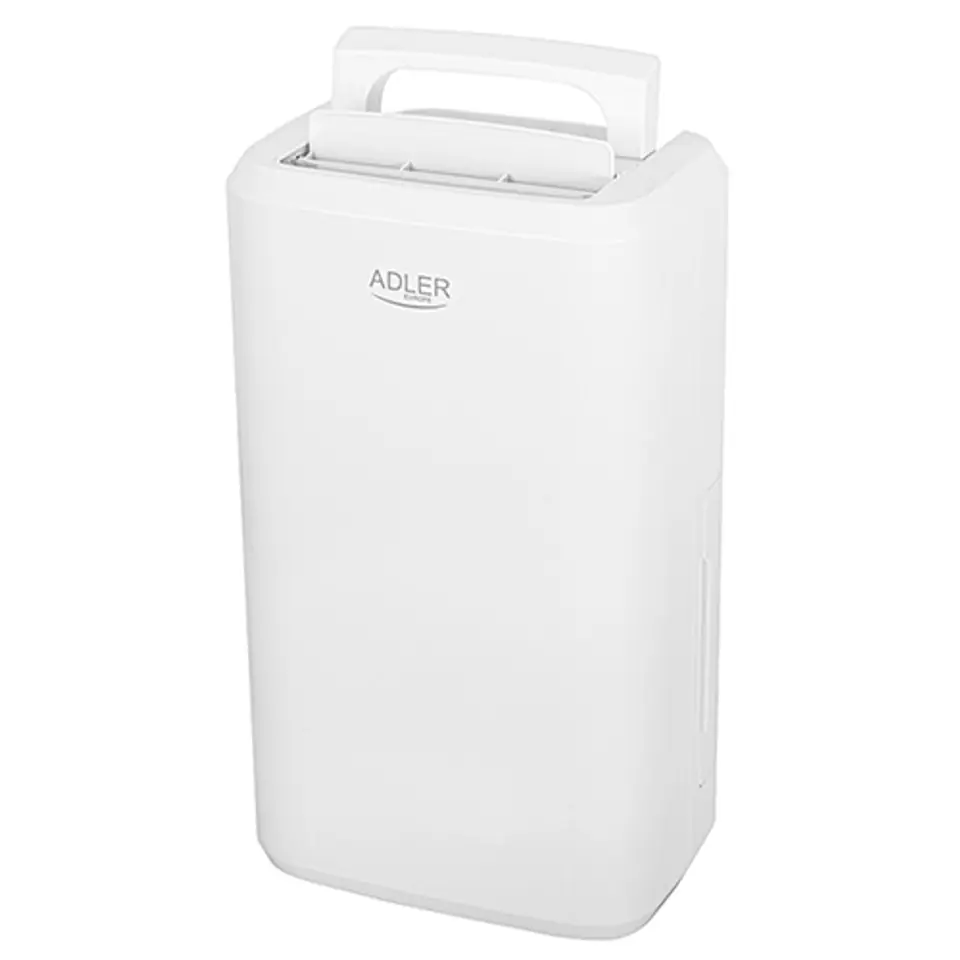 ⁨Adler | Compressor Air Dehumidifier | AD 7861 | Power 280 W | Suitable for rooms up to 60 m3 | Suitable for rooms up to  m2 | Water tank capacity 2 L | White⁩ at Wasserman.eu