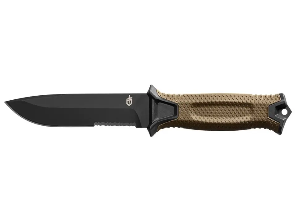 ⁨Nóż survivalowy GERBER Strongarm Fixed Serrated Coyote⁩ w sklepie Wasserman.eu