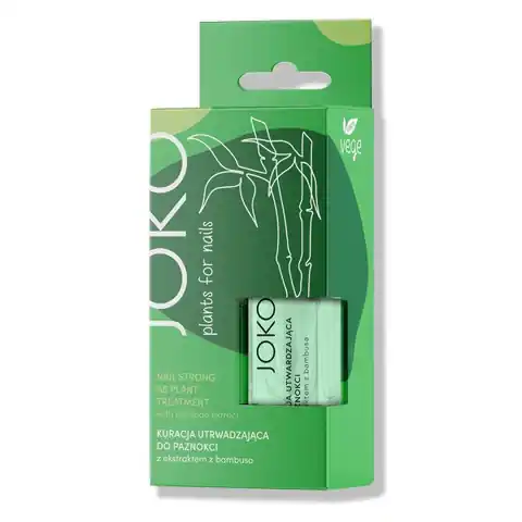 ⁨JOKO Plants for Nails Kuracja utwardzająca do paznokci z ekstraktem z bambusa 11ml⁩ w sklepie Wasserman.eu