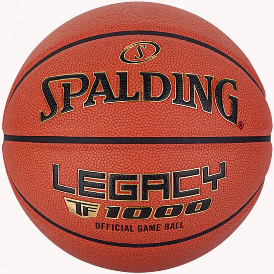 ⁨Piłka do koszykówki Spalding TF-1000 Legacy Logo Fiba (kolor Brązowy, rozmiar 6)⁩ w sklepie Wasserman.eu