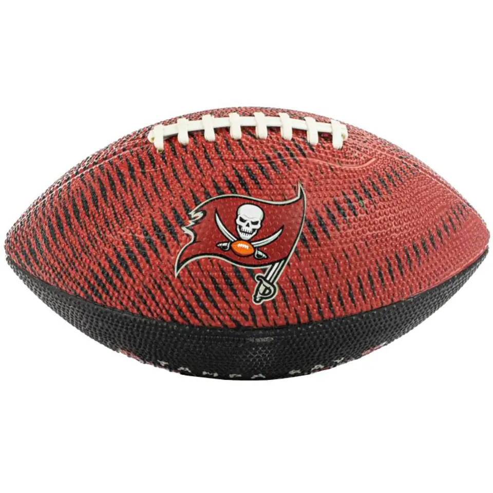 ⁨Piłka Wilson NFL Team Tailgate Tampa Bay Buccaneers Jr Ball (kolor Brązowy, rozmiar 7)⁩ w sklepie Wasserman.eu