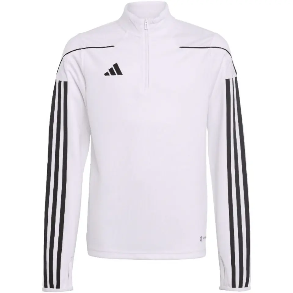 ⁨Bluza dla dzieci adidas Tiro 23 League Training Top biało-czarna IB8477 128cm⁩ at Wasserman.eu