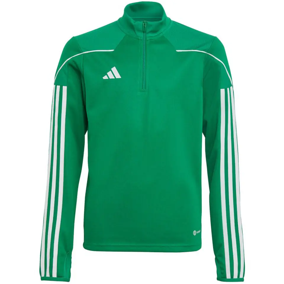 ⁨Bluza dla dzieci adidas Tiro 23 League Training Top zielona IB8473 116cm⁩ at Wasserman.eu