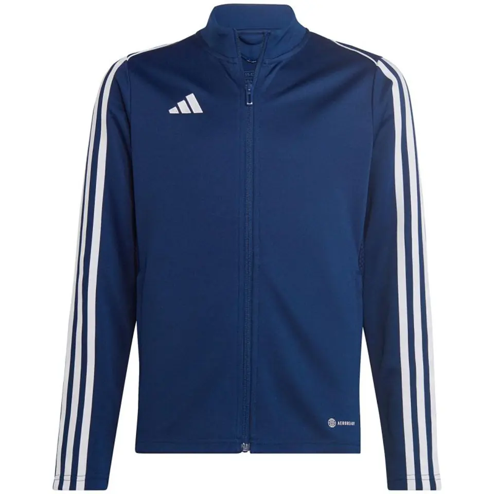 ⁨Bluza dla dzieci adidas Tiro 23 League Training granatowa HS3525 140cm⁩ at Wasserman.eu