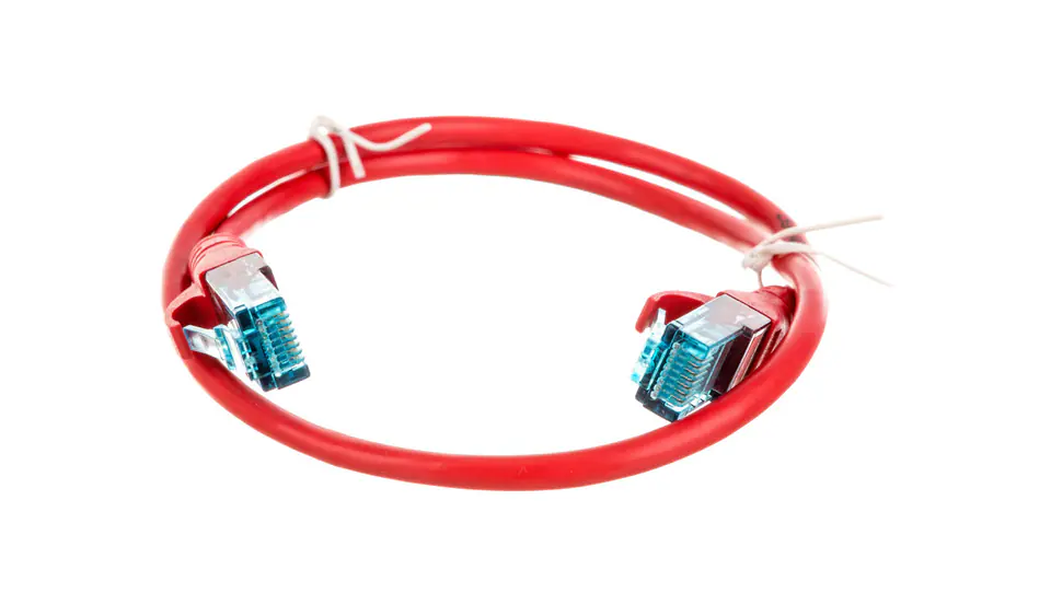 ⁨Patch Cord U/UTP cat.5e red 0,5m DK-1512-005/R⁩ at Wasserman.eu