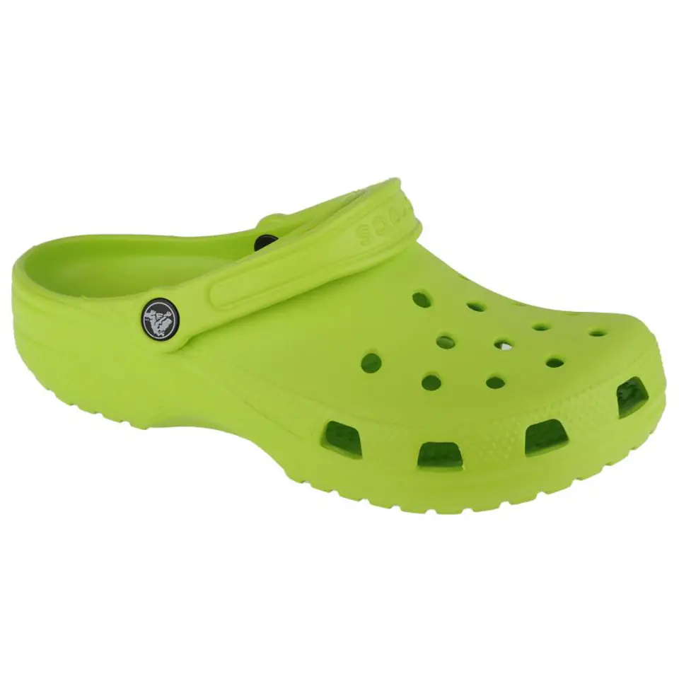 ⁨Klapki Crocs Classic Clog W 10001 (kolor Zielony, rozmiar 36/37)⁩ w sklepie Wasserman.eu