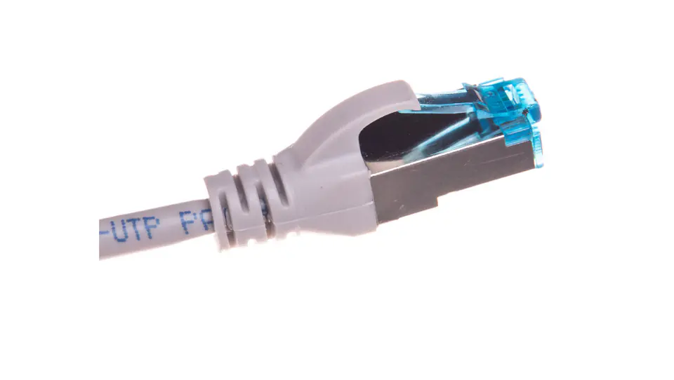 ⁨Patch Cord F/UTP Cat5e grey 10m DK-1522-100⁩ at Wasserman.eu