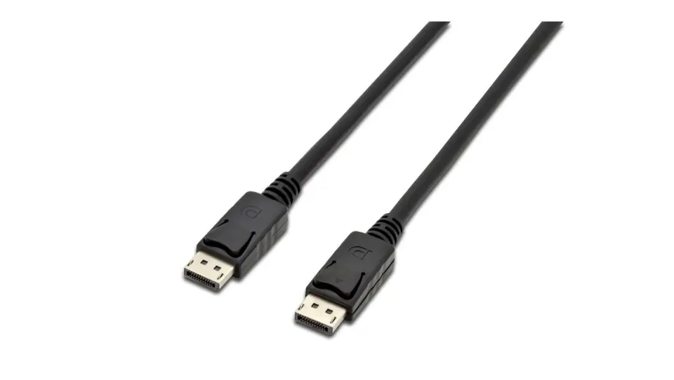 ⁨Kabel połączeniowy DisplayPort 1.2 Typ DP/DP, M/M czarny 10m AK-340100-100-S⁩ w sklepie Wasserman.eu