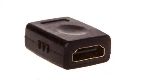 ⁨High-Speed 2.0 HDMI Adapter mit Eth. Typ HDMI A/HDMI A, Ż/Ż Schwarz AK-330500-000-S⁩ im Wasserman.eu