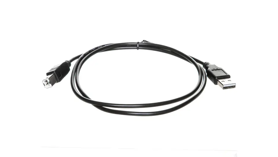 ⁨USB 2.0 connection cable Type USB A/USB B, M/M Black 1m AK-300102-010-S⁩ at Wasserman.eu