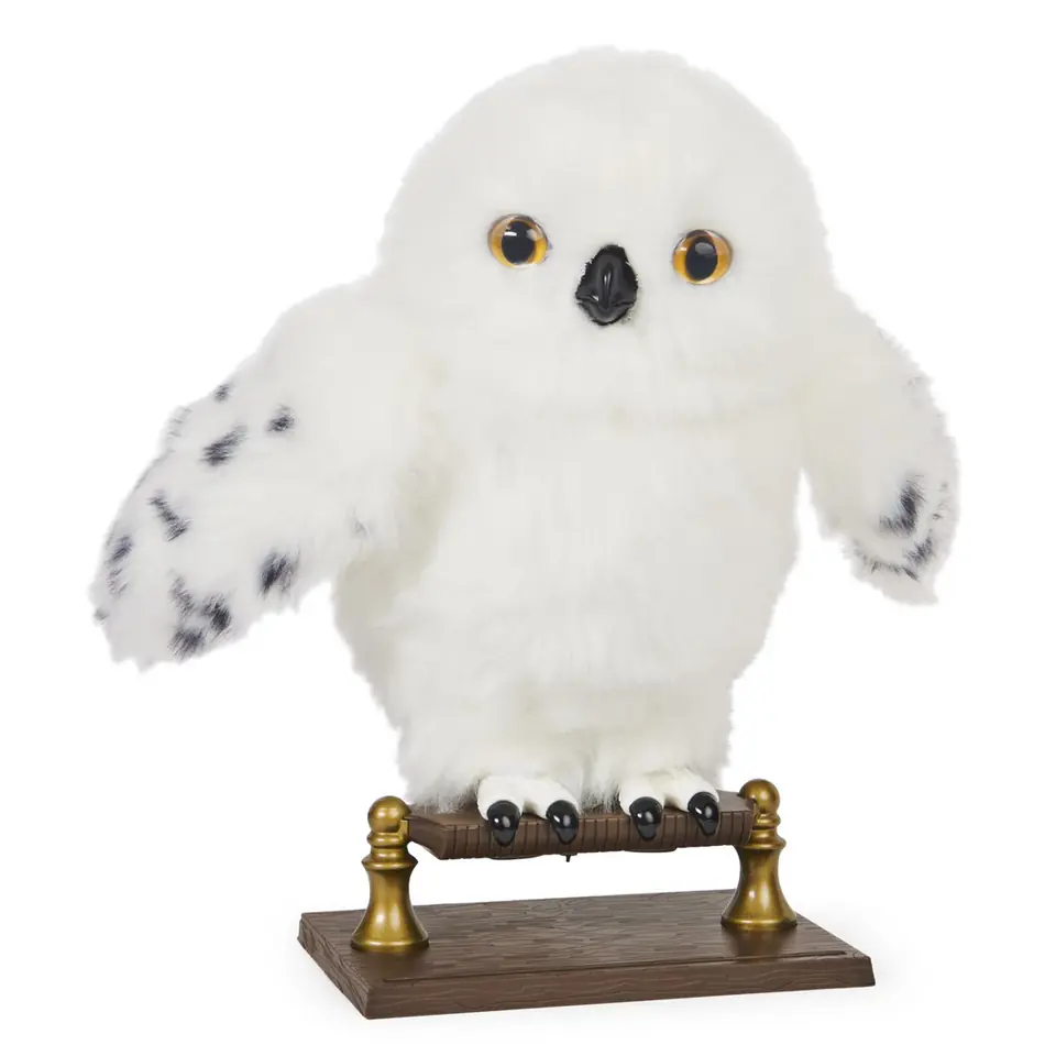 ⁨Wizarding World Harry Potter, Enchanting Hedwig Interactive Owl with Over 15 Sounds and Movements and Hogwarts Envelope, Kids Toys for Ages 5 and up⁩ at Wasserman.eu