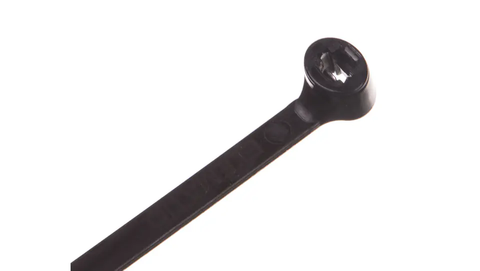 ⁨Cable tie 360x4,5 black UV 2-LOCK steel teeth BMTN3749 /100pcs/⁩ at Wasserman.eu