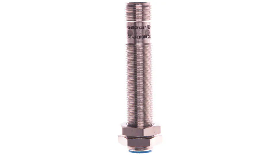 ⁨Inductive sensor M12 2mm covered 10-30V DC PNP 1Z M12 4-pin 2kHz 65mm IME12-02BPSZC0S 1040732⁩ at Wasserman.eu