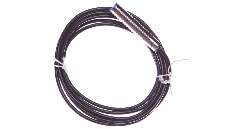 Czujnik indukcyjny M12 4mm zakryty 10-30V DC PNP 1Z przewód 3-żyły 2m 2kHz 68mm IME12-04BPSZW2S 1040766 w sklepie Wasserman.eu